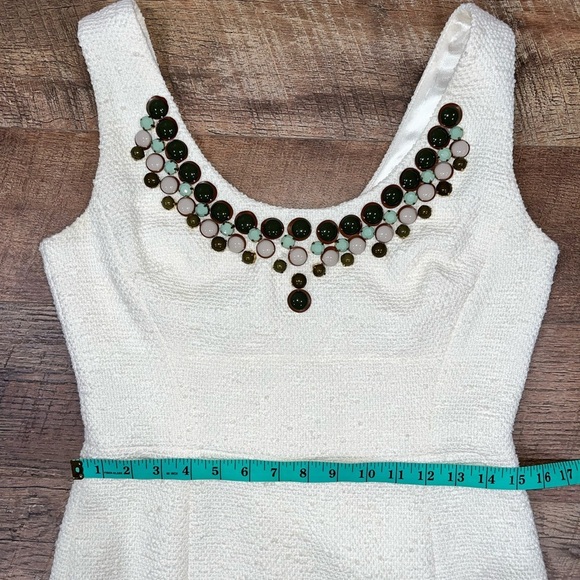 Milly of New York 🇺🇸 Made in USA Kaylee Beaded Sheath Dress - Picture 8 of 15